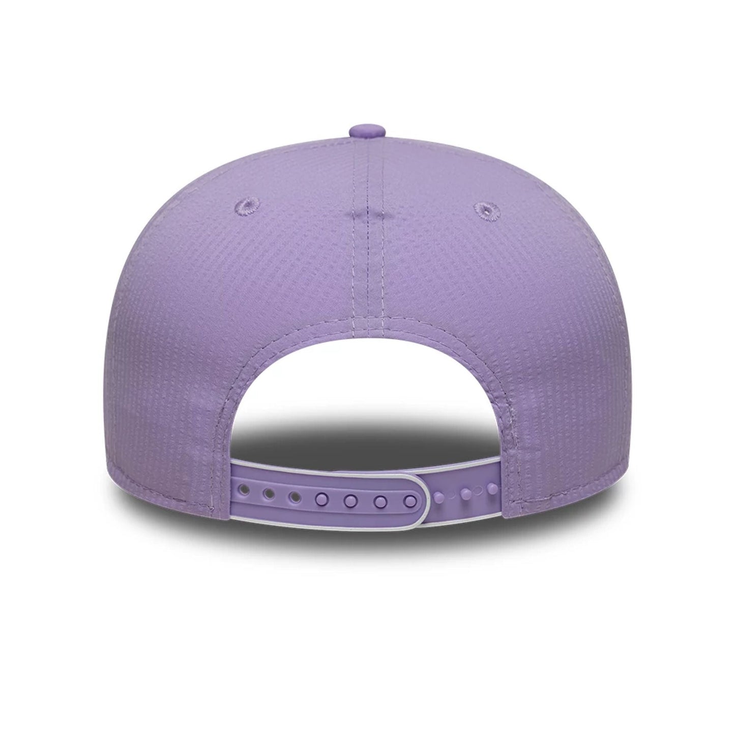 This is a LA Dodgers Pastel Crepe Purple 9SEVENTY Stretch Snap Adjustable Cap 5