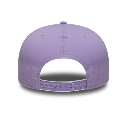 This is a LA Dodgers Pastel Crepe Purple 9SEVENTY Stretch Snap Adjustable Cap 5
