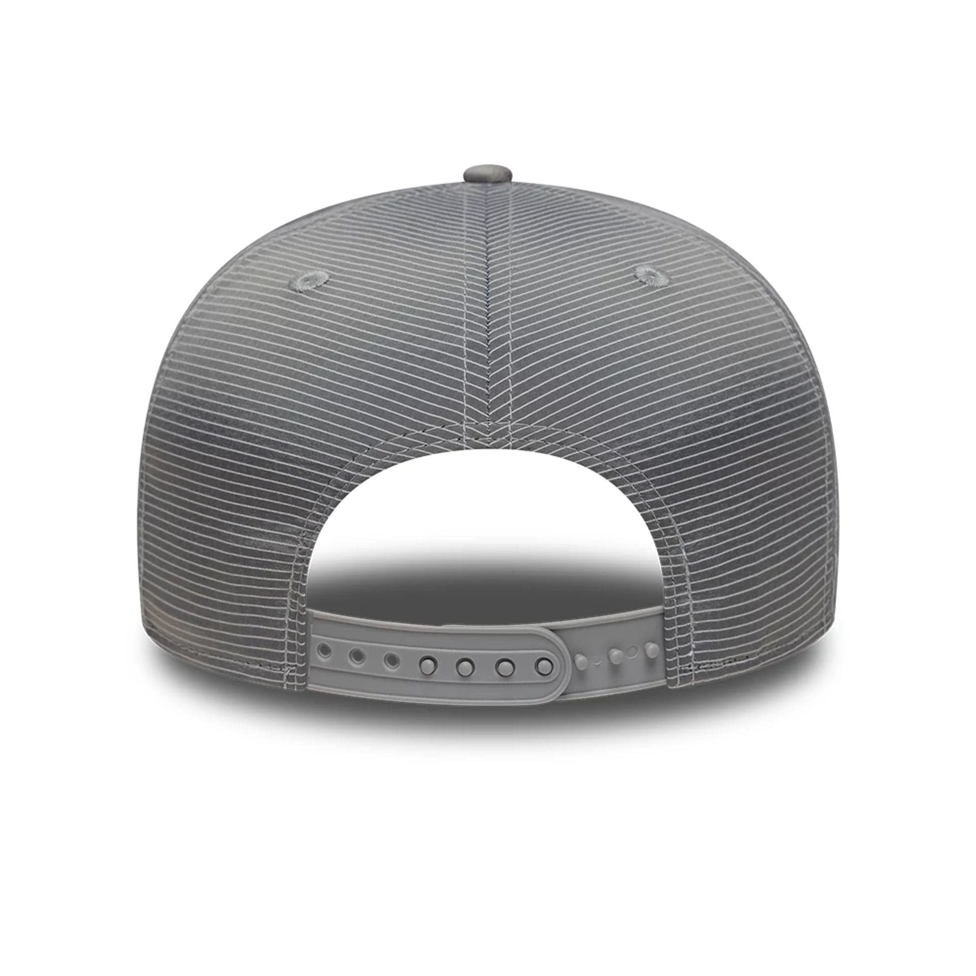 This is a LA Dodgers Pinstripe Ripstop Grey 9FIFTY A-Frame Snapback Adjustable Cap 6