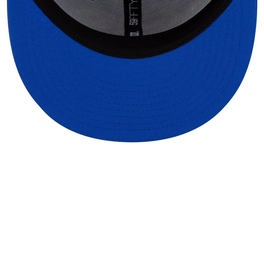 This is a Superman Bright Blue 59FIFTY Fitted Cap 7