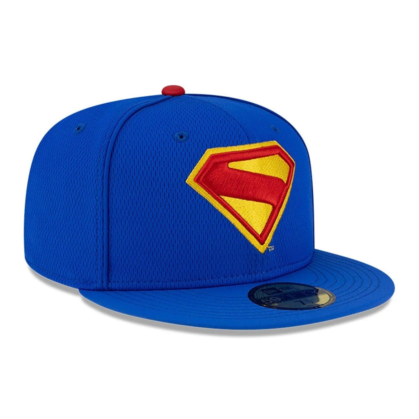 This is a Superman Bright Blue 59FIFTY Fitted Cap 3
