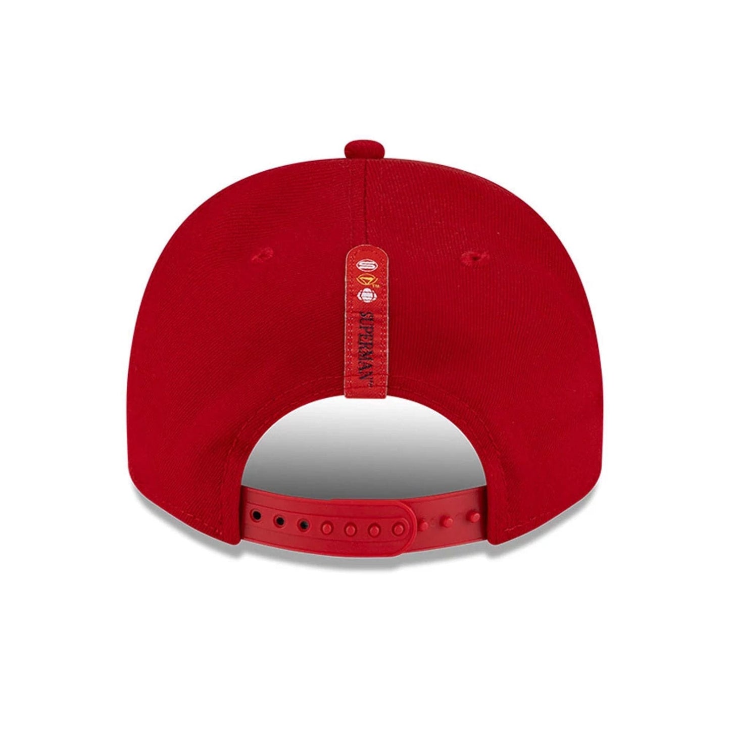 This is a Superman Red 9FIFTY A-Frame Snapback Adjustable Cap 7