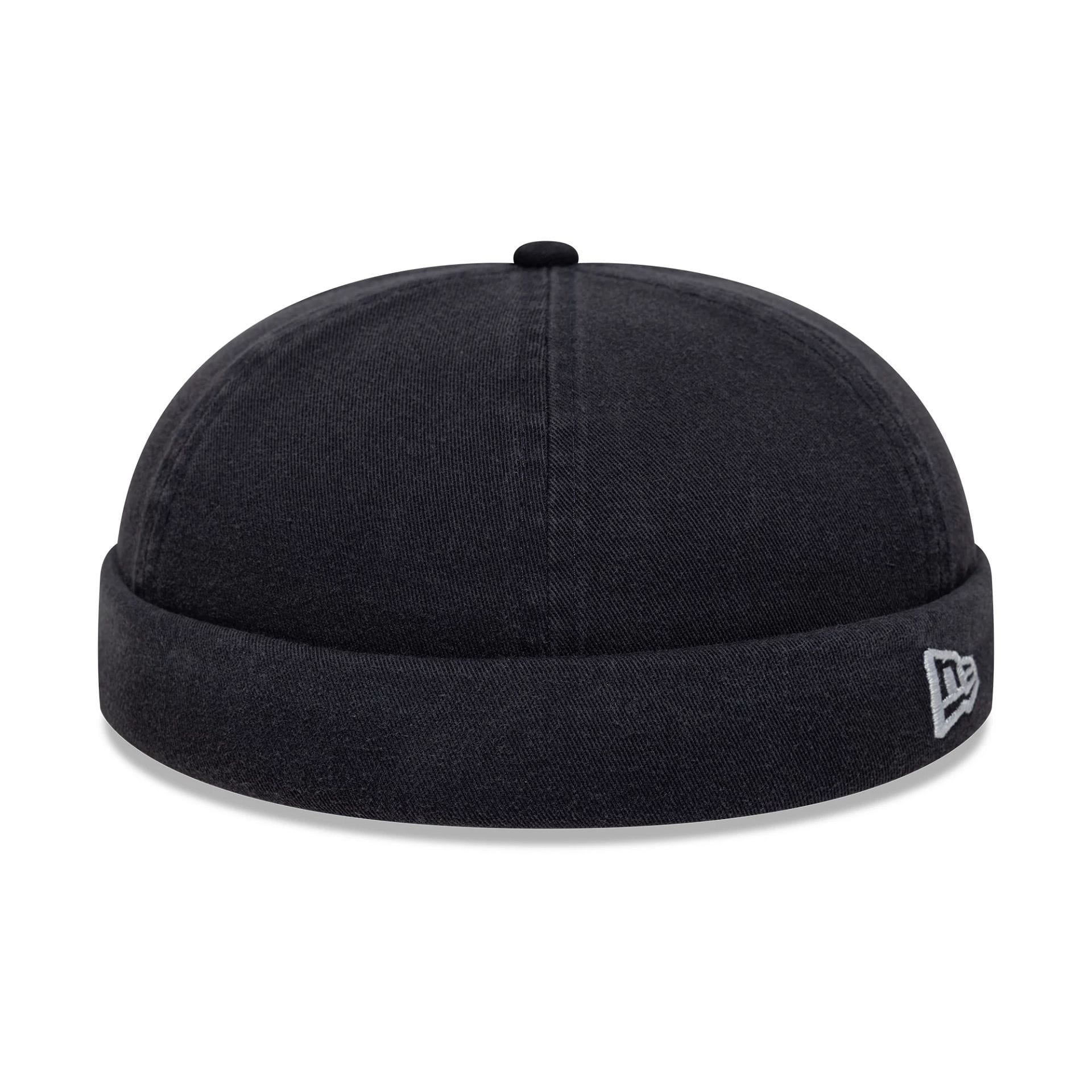 This is a New Era Washed Cotton Navy Docker Adjustable Hat 1