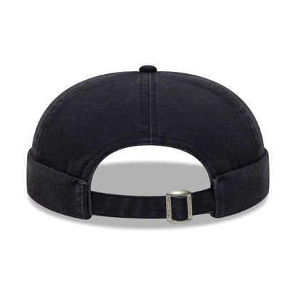 This is a New Era Washed Cotton Navy Docker Adjustable Hat 2