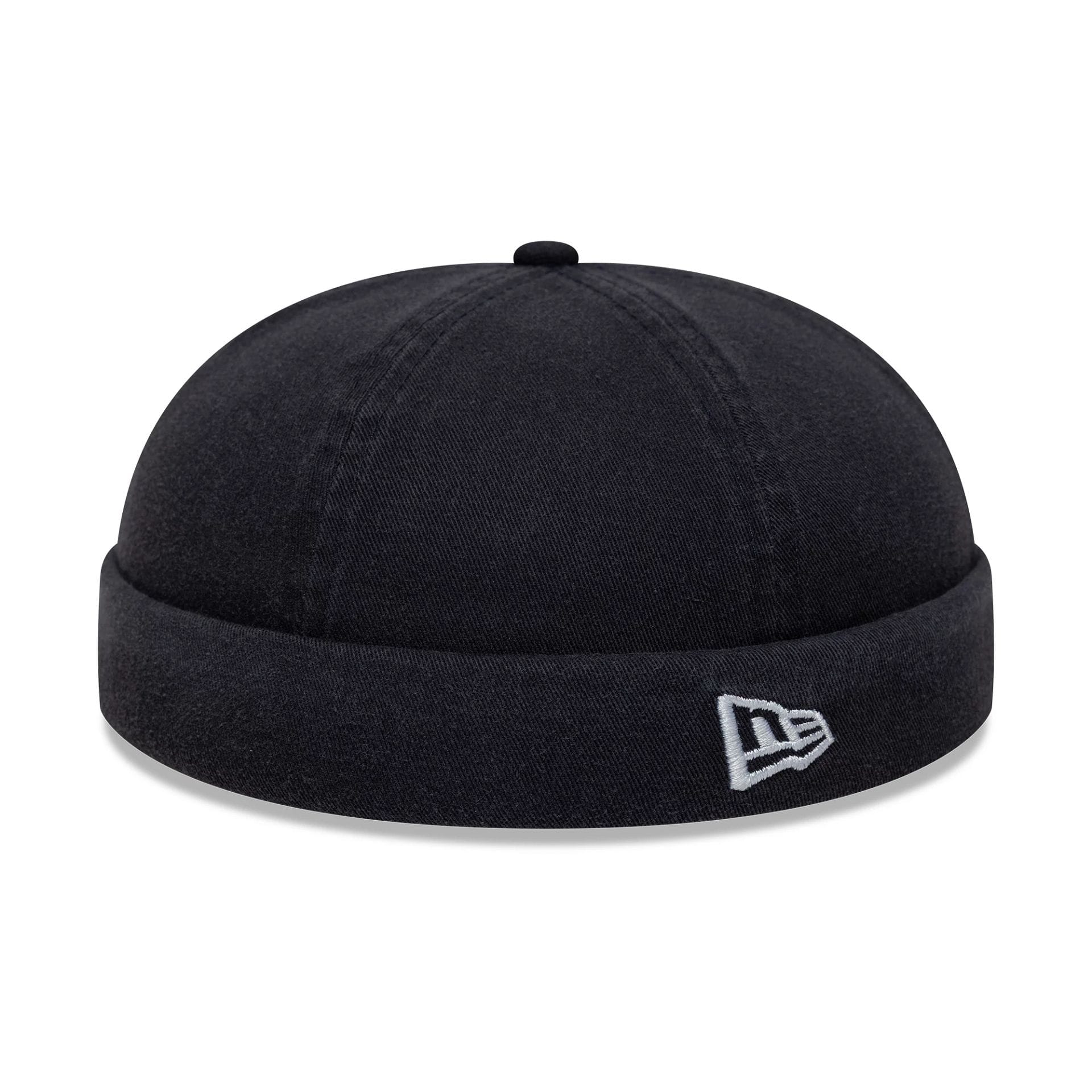 This is a New Era Washed Cotton Navy Docker Adjustable Hat 3