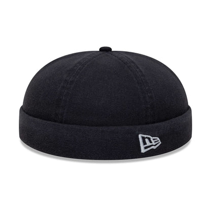 This is a New Era Washed Cotton Navy Docker Adjustable Hat 3