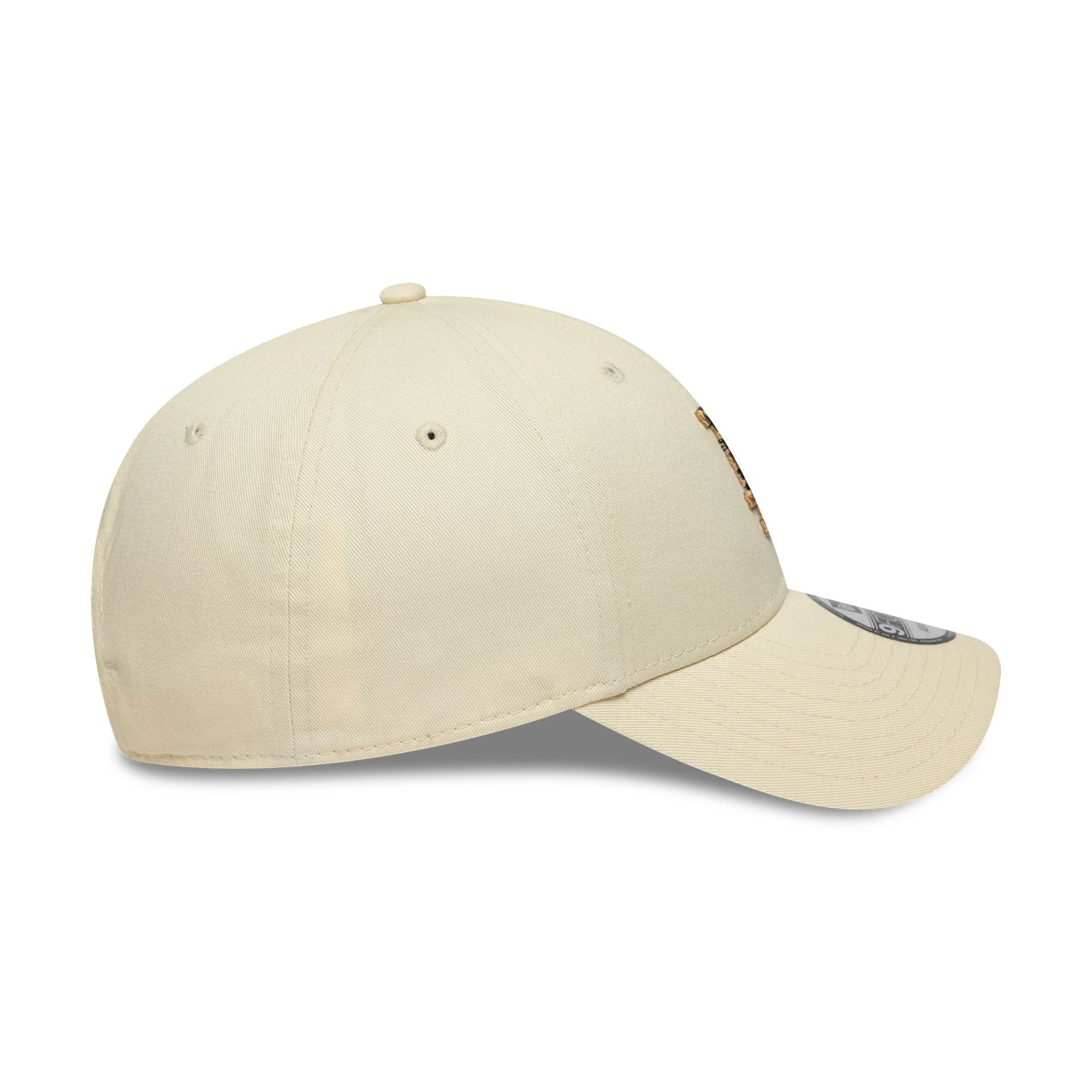 This is a LA Dodgers MLB Animal Infill Light Beige 9FORTY Adjustable Cap 5