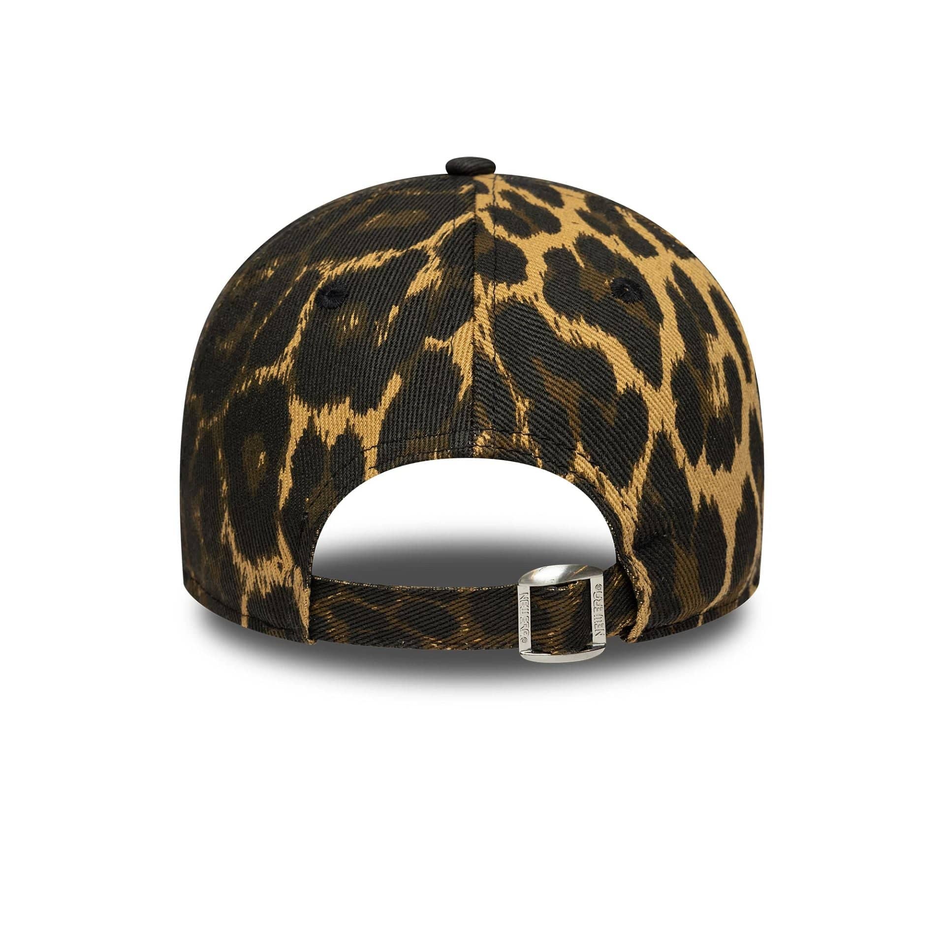 This is a New Era Leopard Black 9TWENTY Adjustable Cap 6