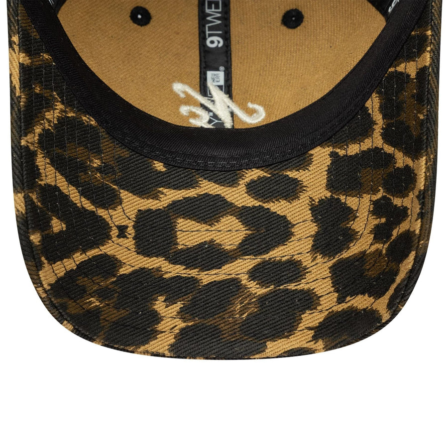 This is a New Era Leopard Black 9TWENTY Adjustable Cap 7