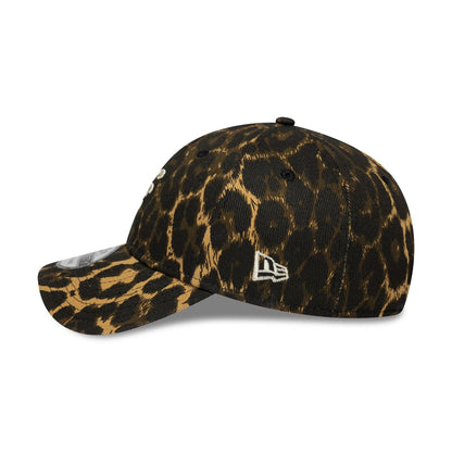 This is a New Era Leopard Black 9TWENTY Adjustable Cap 4