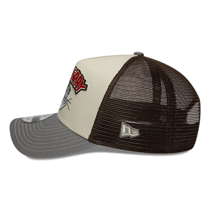 This is a Tom & Jerry Dark Grey 9FORTY A-Frame Trucker Adjustable Cap 4