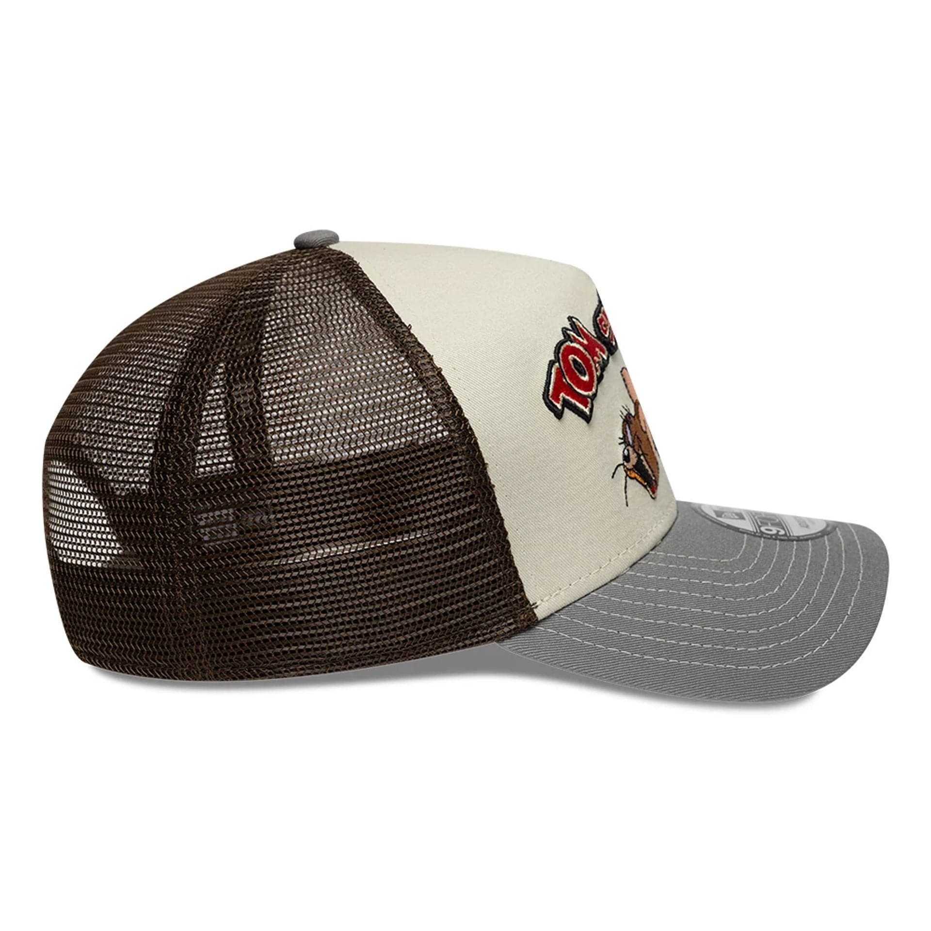 This is a Tom & Jerry Dark Grey 9FORTY A-Frame Trucker Adjustable Cap 5
