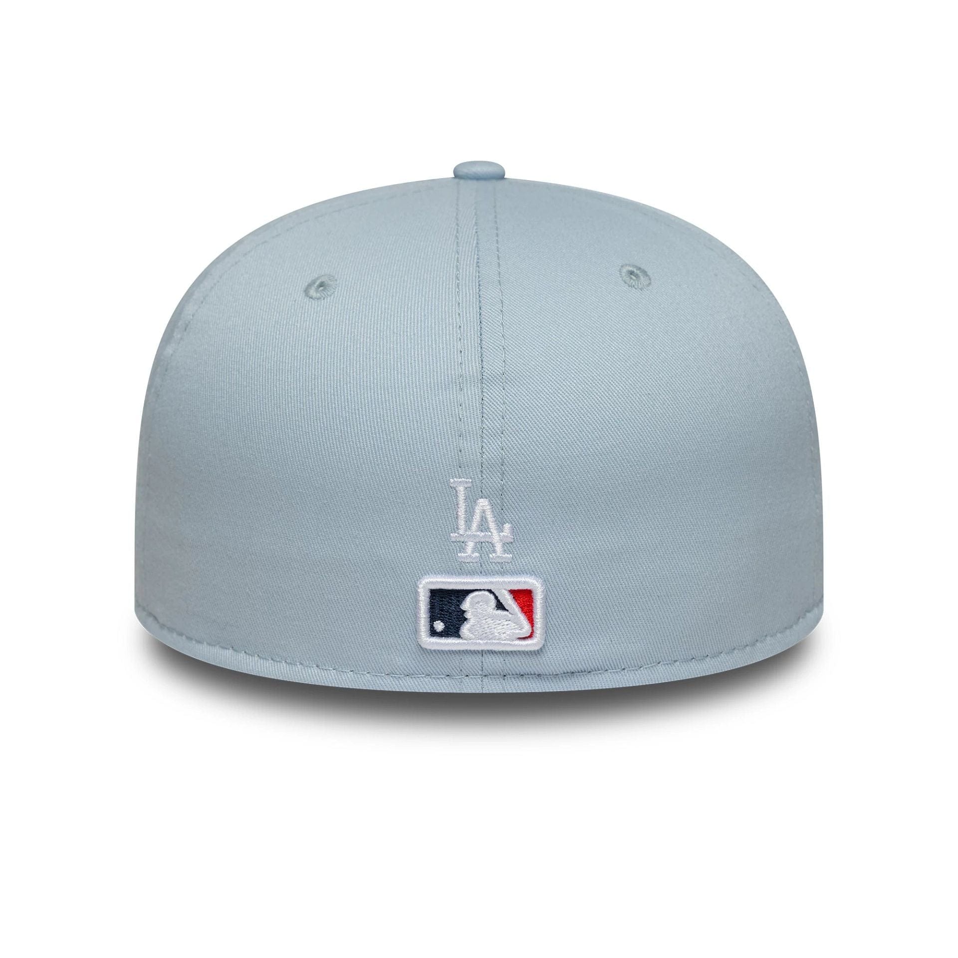 This is a LA Dodgers MLB Floral Pastel Blue 59FIFTY Fitted Cap 4