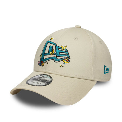 This is a Netflix Squid Game Cream 9FORTY Adjustable Cap 3