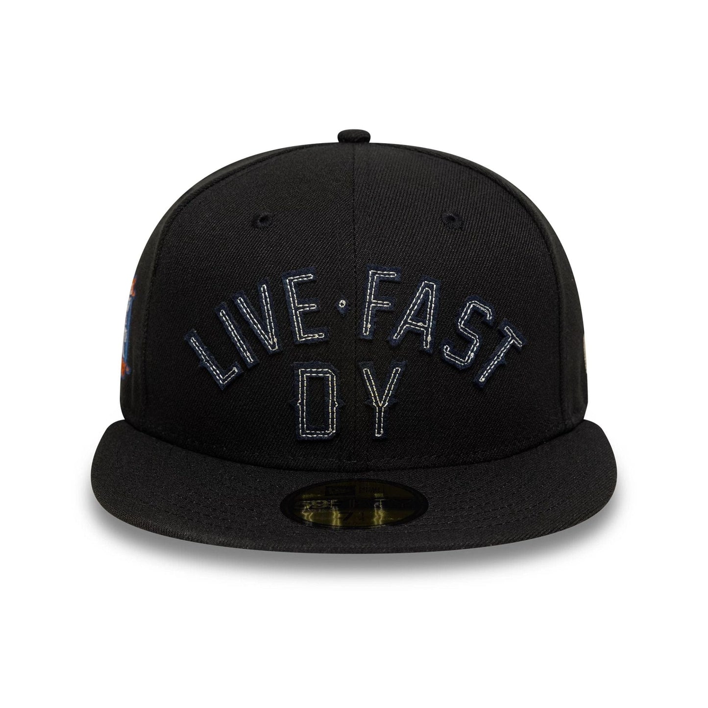This is a LFDY x New Era Wordmark Black 59FIFTY Fitted Cap 3