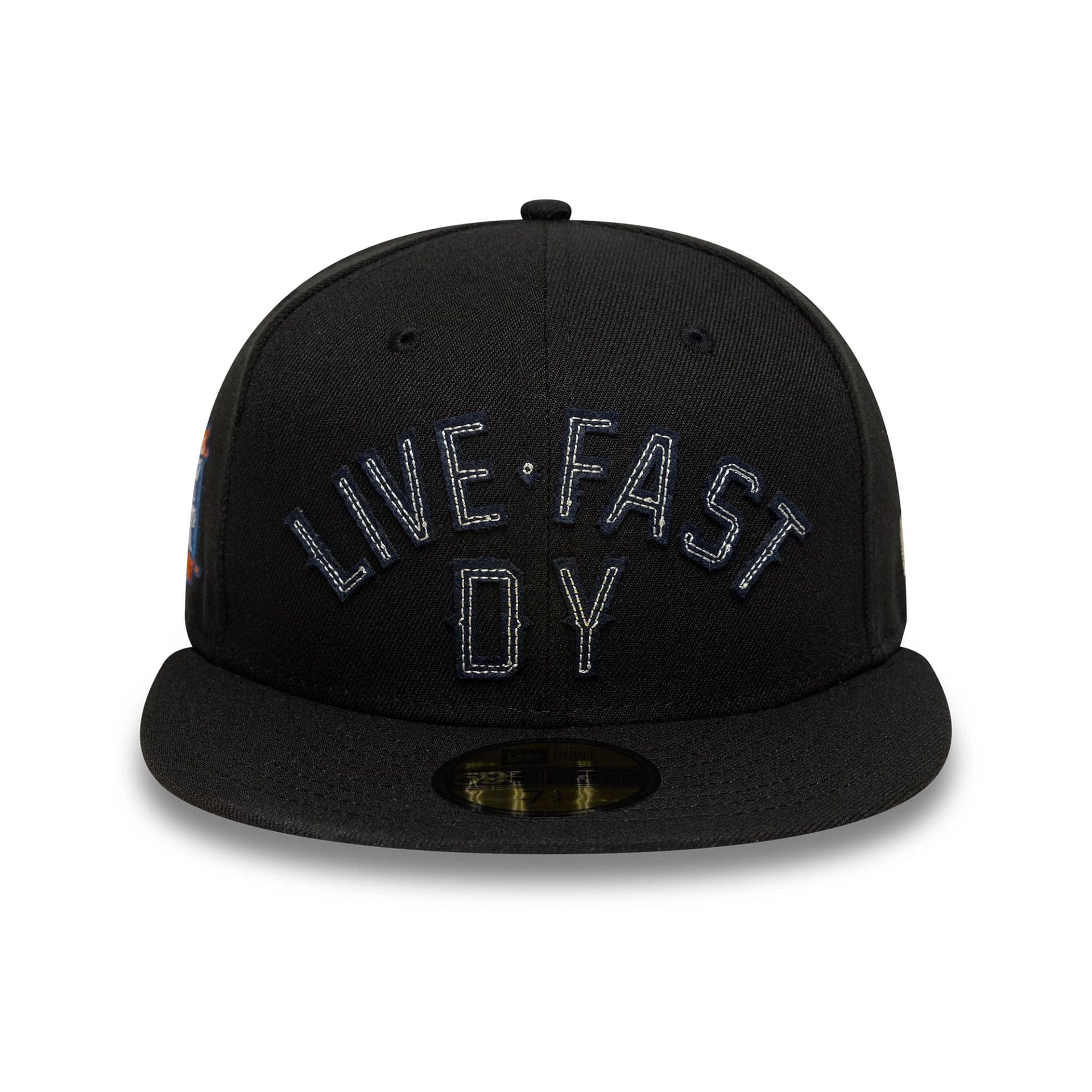 This is a LFDY x New Era Wordmark Black 59FIFTY Fitted Cap 3