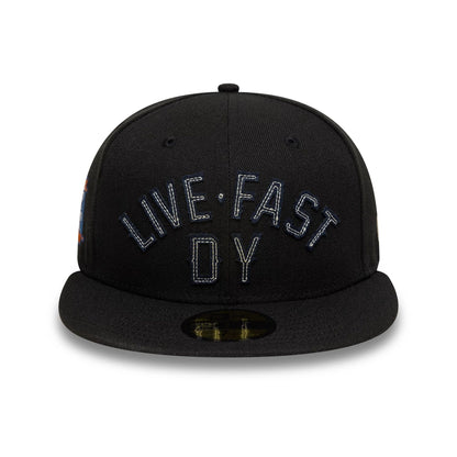 This is a LFDY x New Era Wordmark Black 59FIFTY Fitted Cap 3