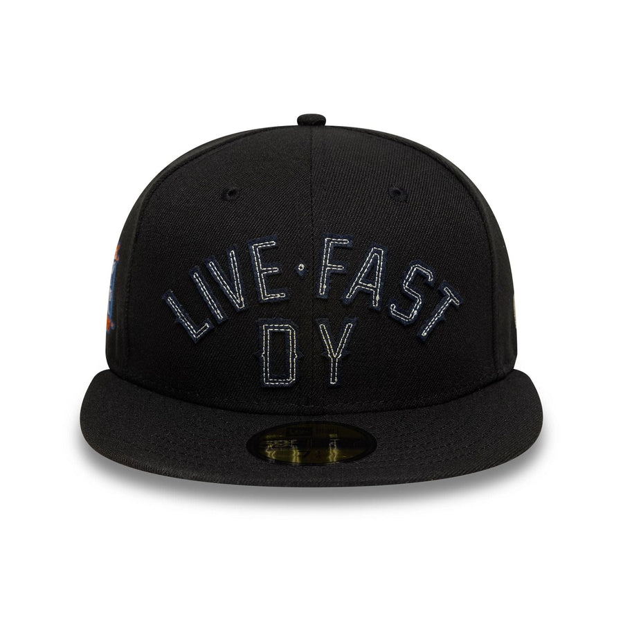This is a LFDY x New Era Wordmark Black 59FIFTY Fitted Cap 3