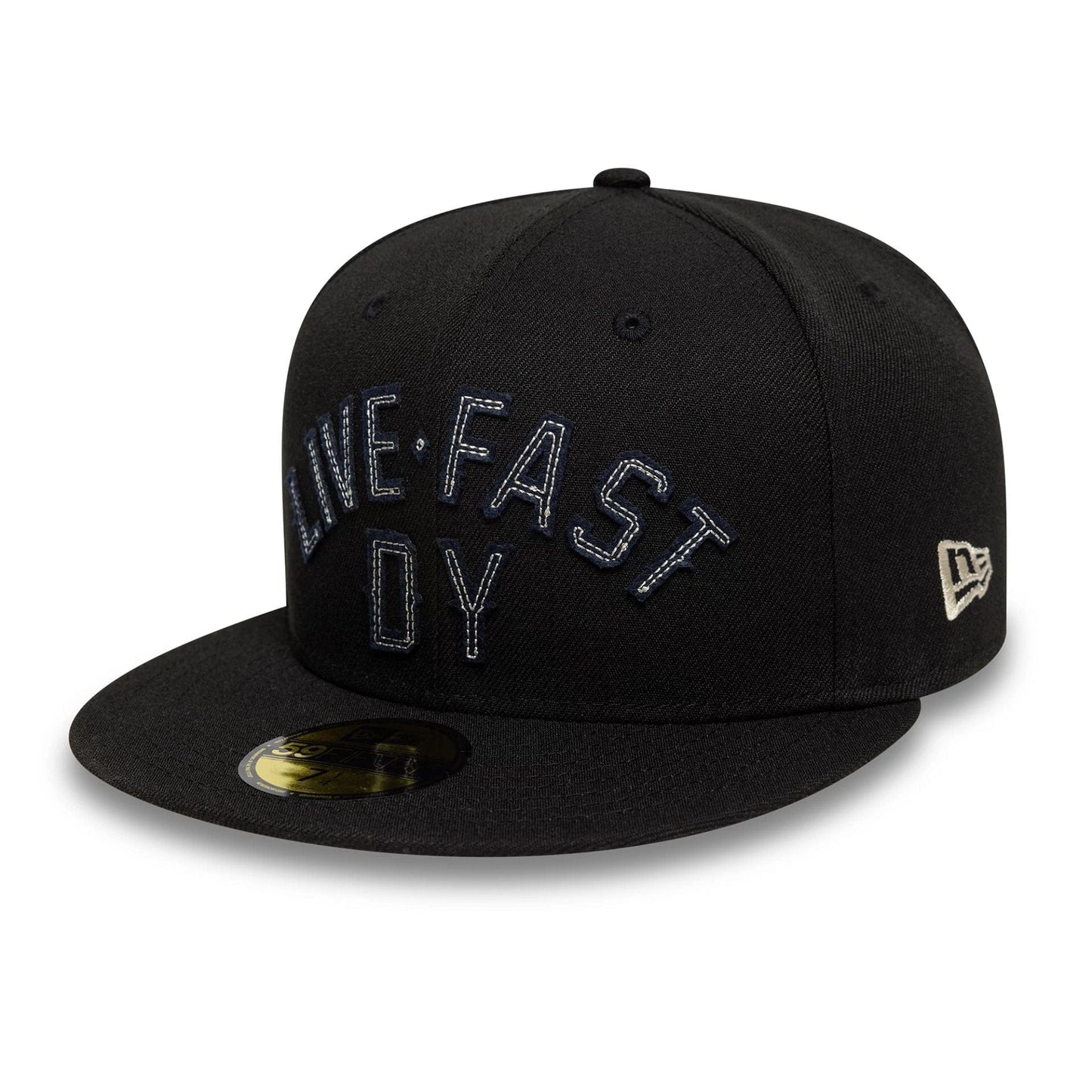 This is a LFDY x New Era Wordmark Black 59FIFTY Fitted Cap 4