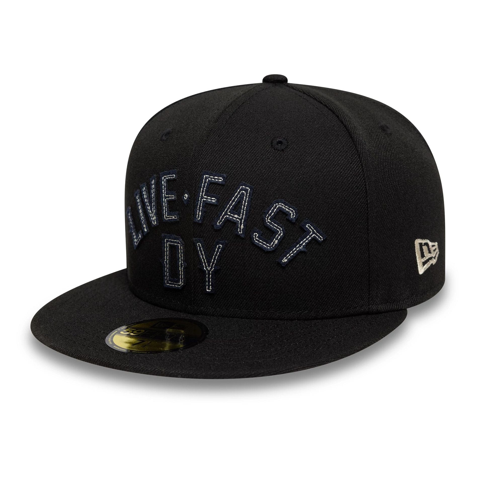 This is a LFDY x New Era Wordmark Black 59FIFTY Fitted Cap 4