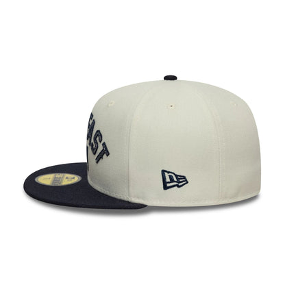 This is a LFDY x New Era Wordmark Open Cream 59FIFTY Fitted Cap 7