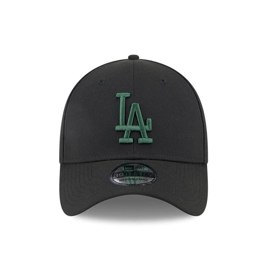 This is a LA Dodgers MLB Lifestyle Black 39THIRTY Stretch Fit Cap 3