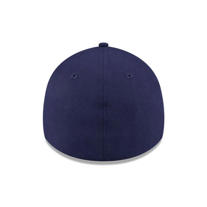 This is a Chicago Bulls NBA Lifestyle Navy 39THIRTY Stretch Fit Cap 7