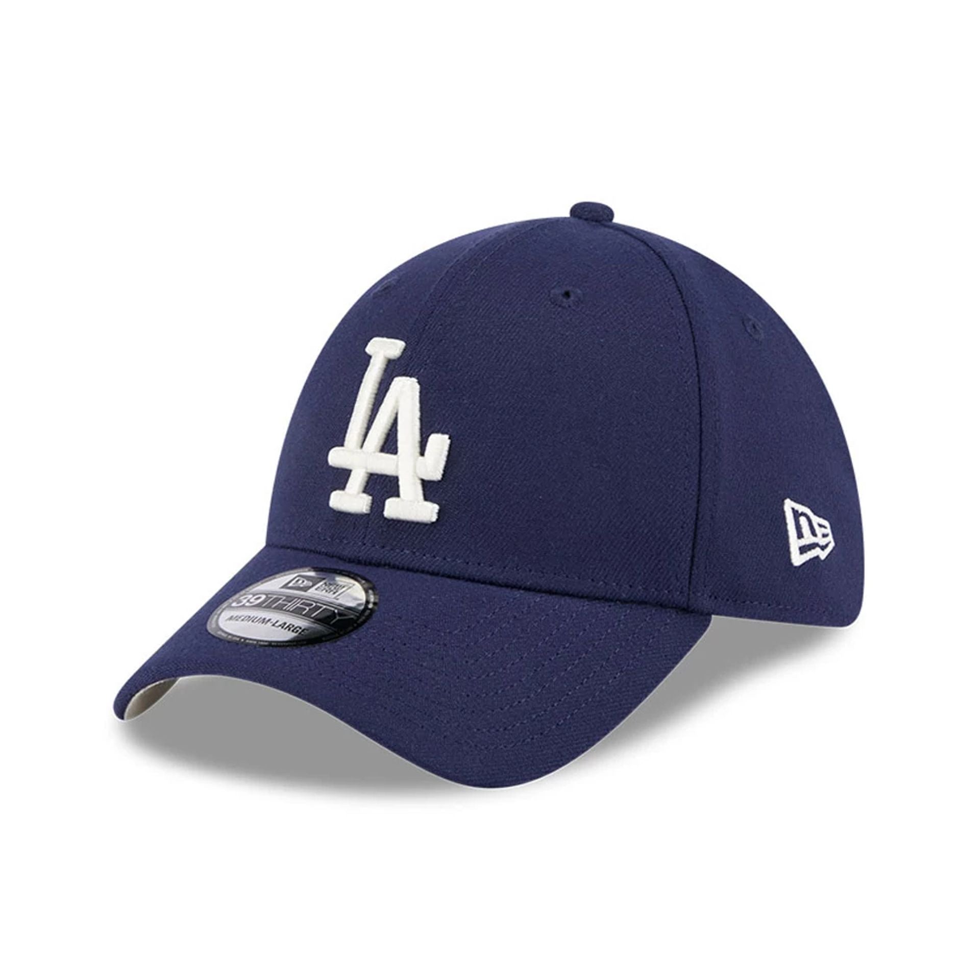 This is a LA Dodgers MLB Lifestyle Navy 39THIRTY Stretch Fit Cap 1