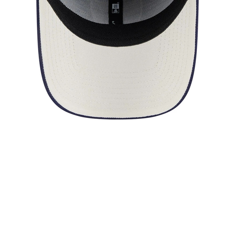 This is a Las Vegas Raiders NFL Lifestyle Navy 39THIRTY Stretch Fit Cap 2