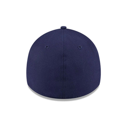 This is a Las Vegas Raiders NFL Lifestyle Navy 39THIRTY Stretch Fit Cap 7