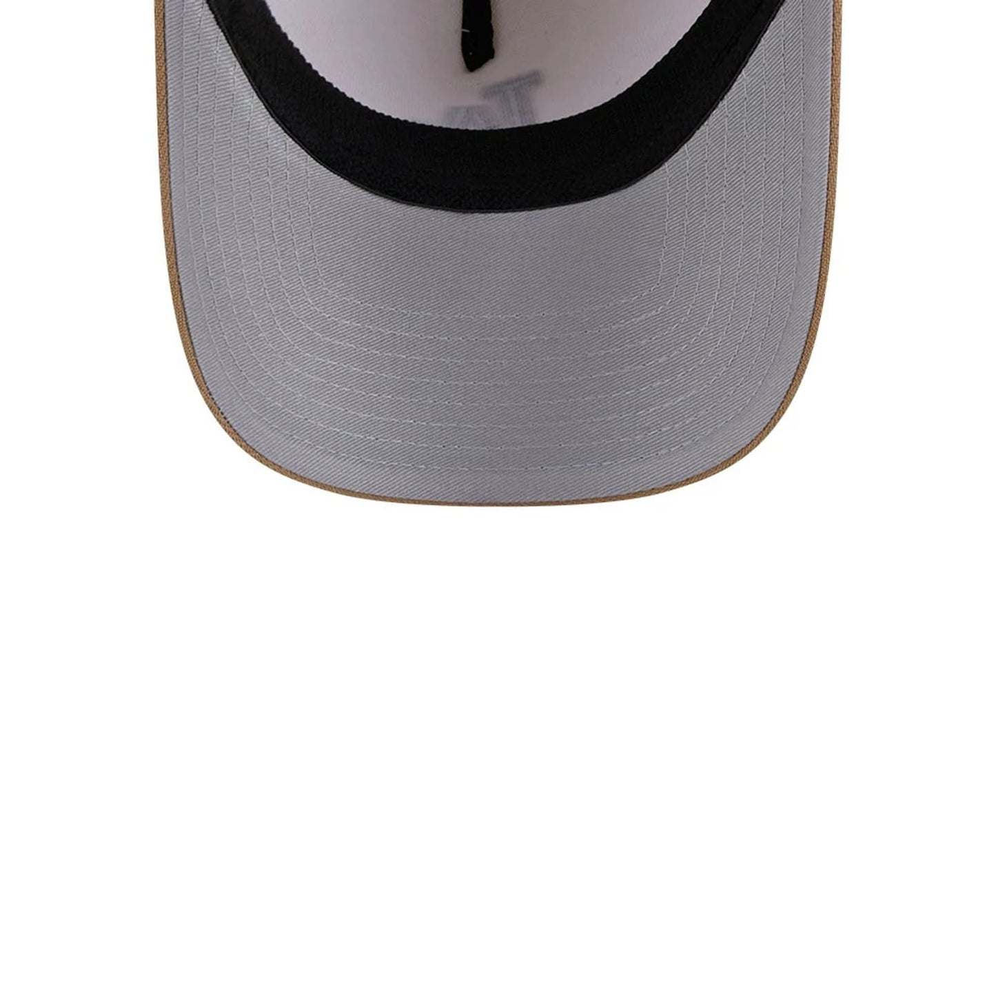 Pictured is this MLB Sandy Bay LA Dodgers 39THIRTY A-Frame Stretch Fit cap in white. 2