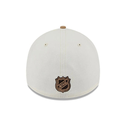 Pictured is this NHL Sandy Bay LA Kings 39THIRTY A-Frame Stretch Fit cap in white. 7