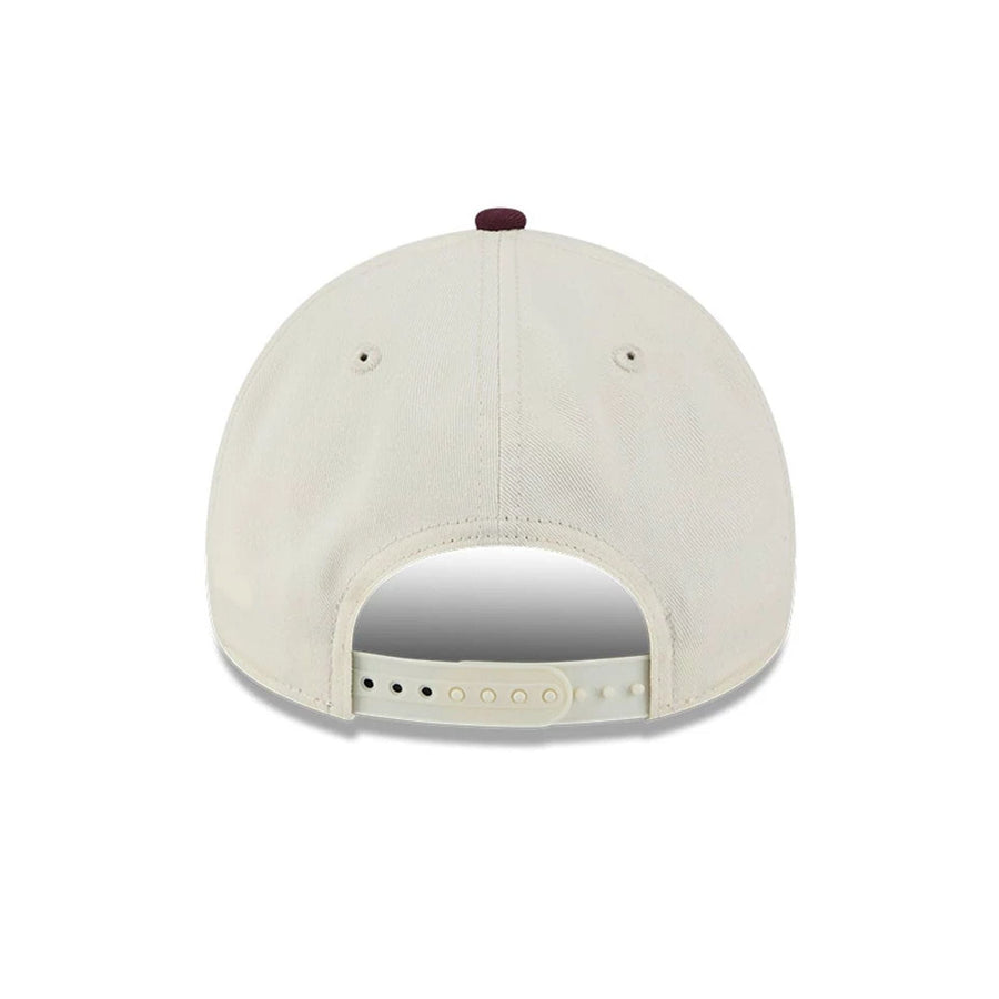 Pictured is this NHL Retro Anaheim Ducks 9FORTY A-Frame cap in white. 7