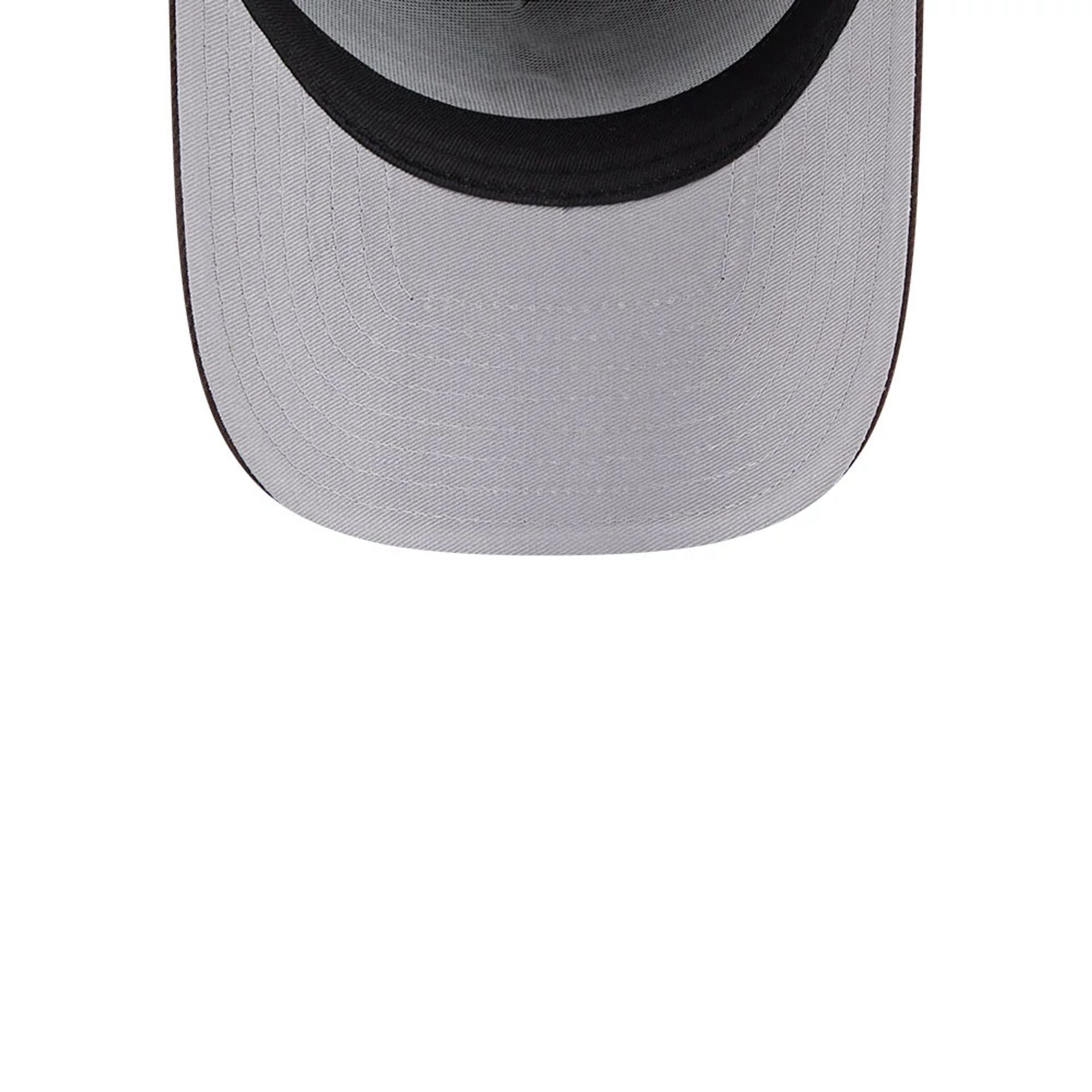 This is a LA Dodgers MLB Metallic Dark Brown 9FIFTY A-Frame Snapback Adjustable Cap 2