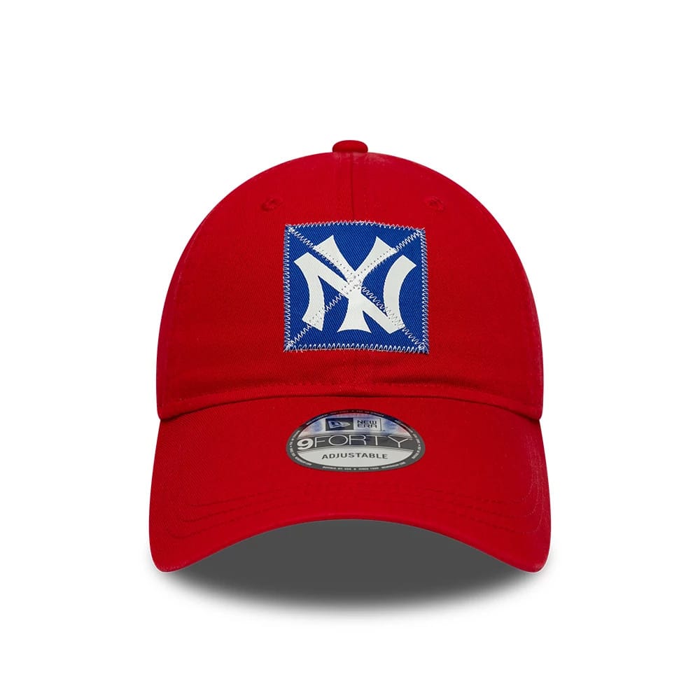 This is a New York Yankees Ralph Lauren x MLB Open Red 9FORTY Adjustable Cap 2
