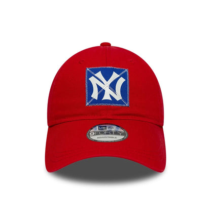 This is a New York Yankees Ralph Lauren x MLB Open Red 9FORTY Adjustable Cap 2
