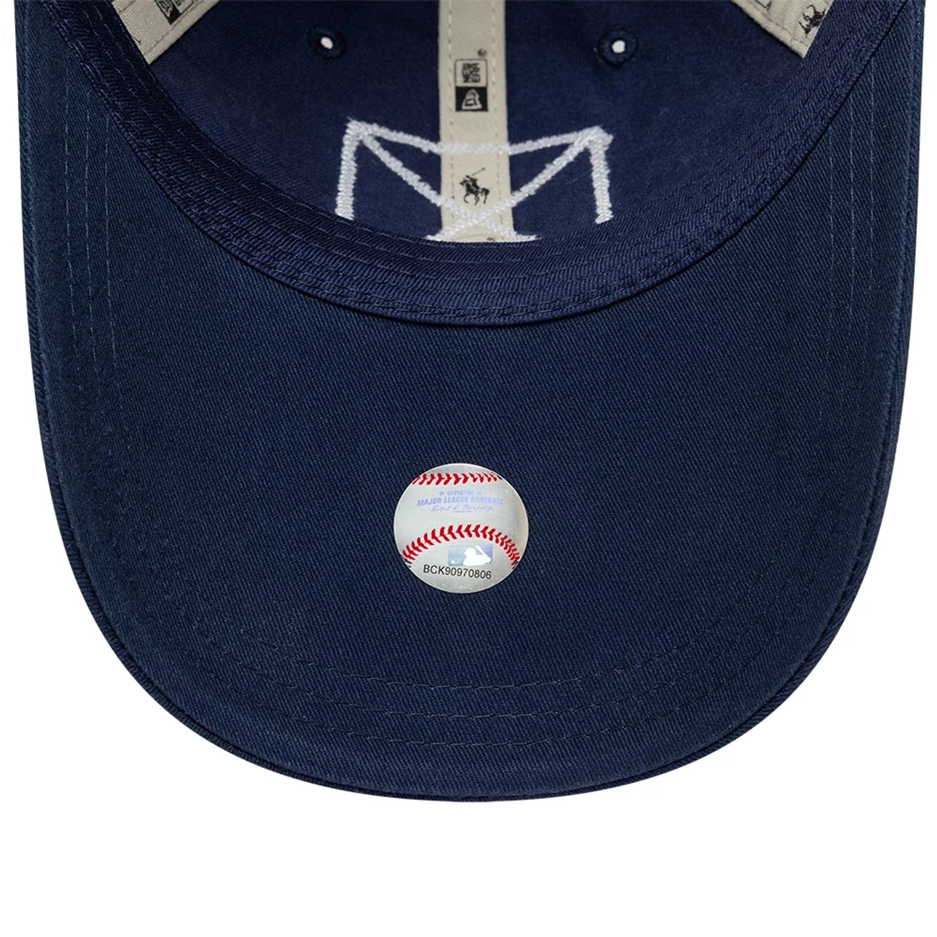 This is a New York Yankees Ralph Lauren x MLB Navy 9FORTY Adjustable Cap 7