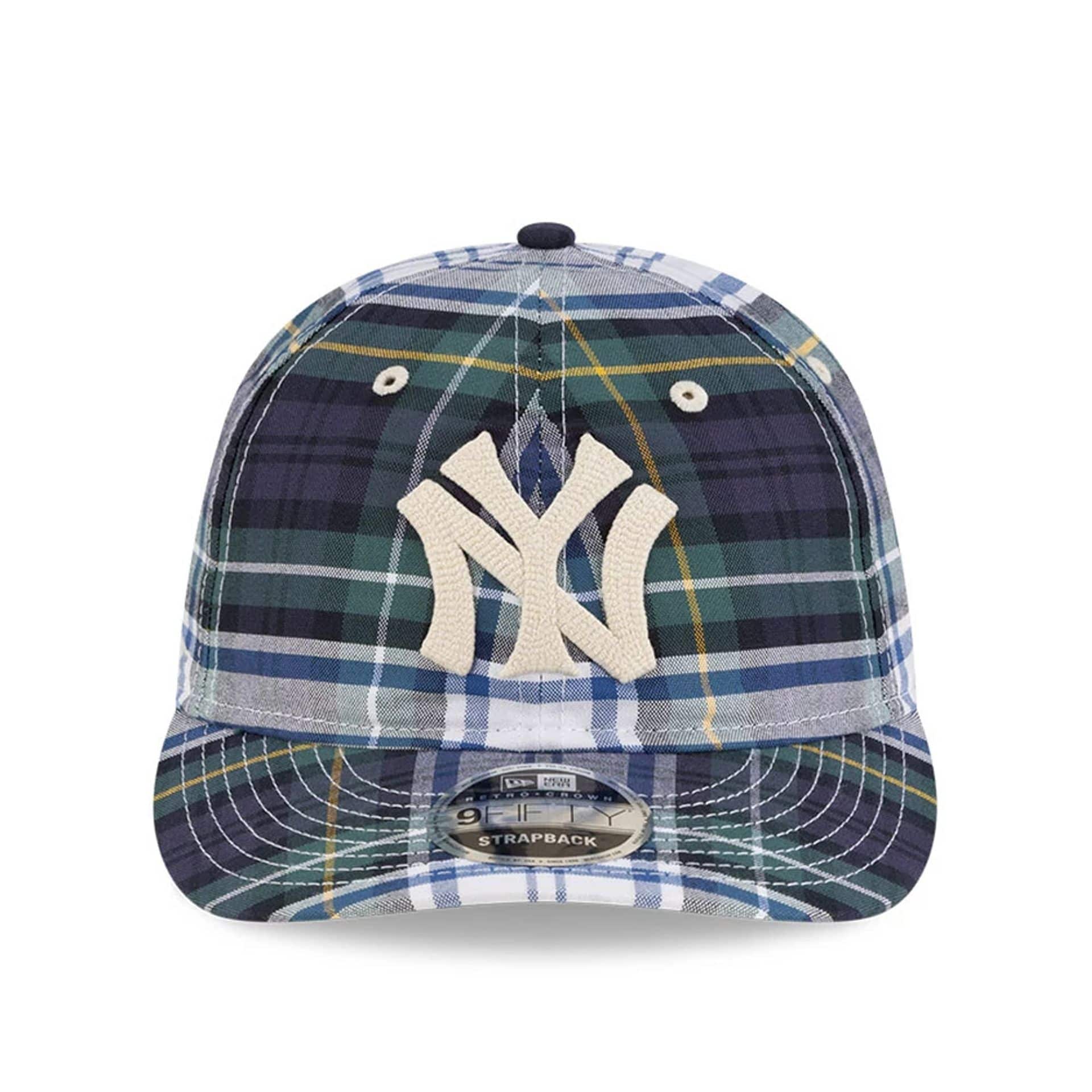 This is a New York Yankees Ralph Lauren x MLB Open Green Retro Crown 9FIFTY Adjustable Cap 3