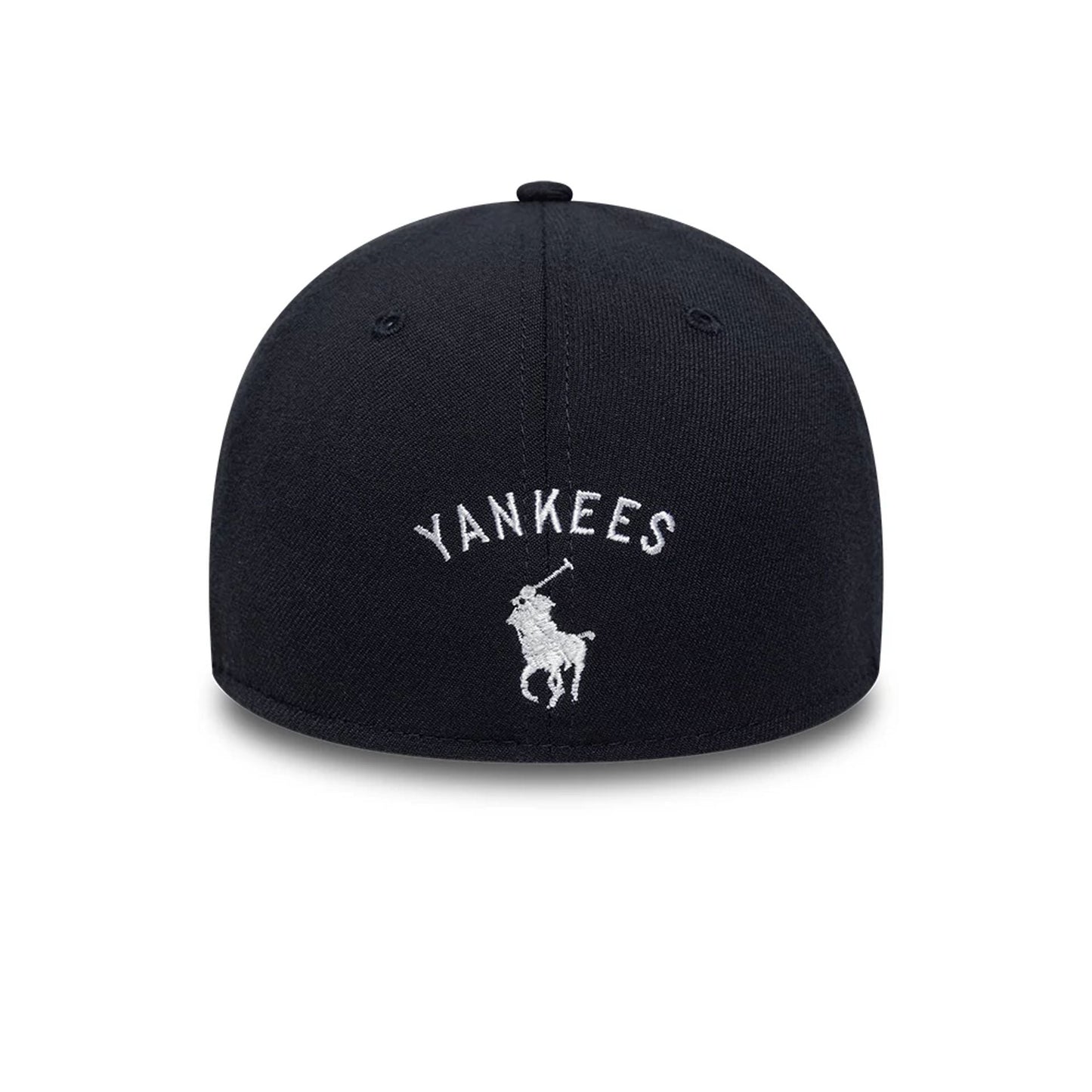 This is a New York Yankees Ralph Lauren x MLB Navy 39THIRTY Stretch Fit Cap 4