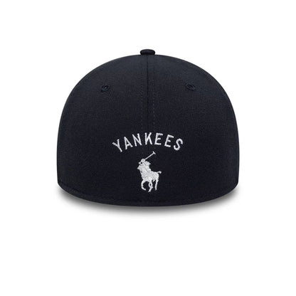 This is a New York Yankees Ralph Lauren x MLB Navy 39THIRTY Stretch Fit Cap 4