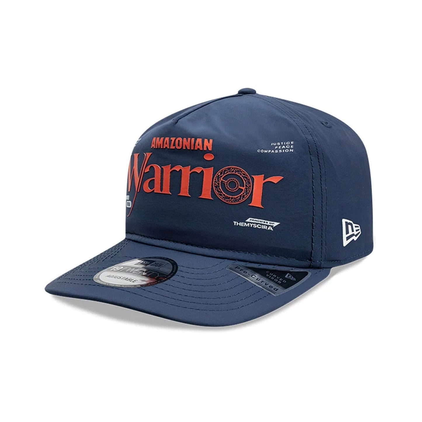 This is a Wonder Woman Justice League Dark Blue 19TWENTY Adjustable Cap 1