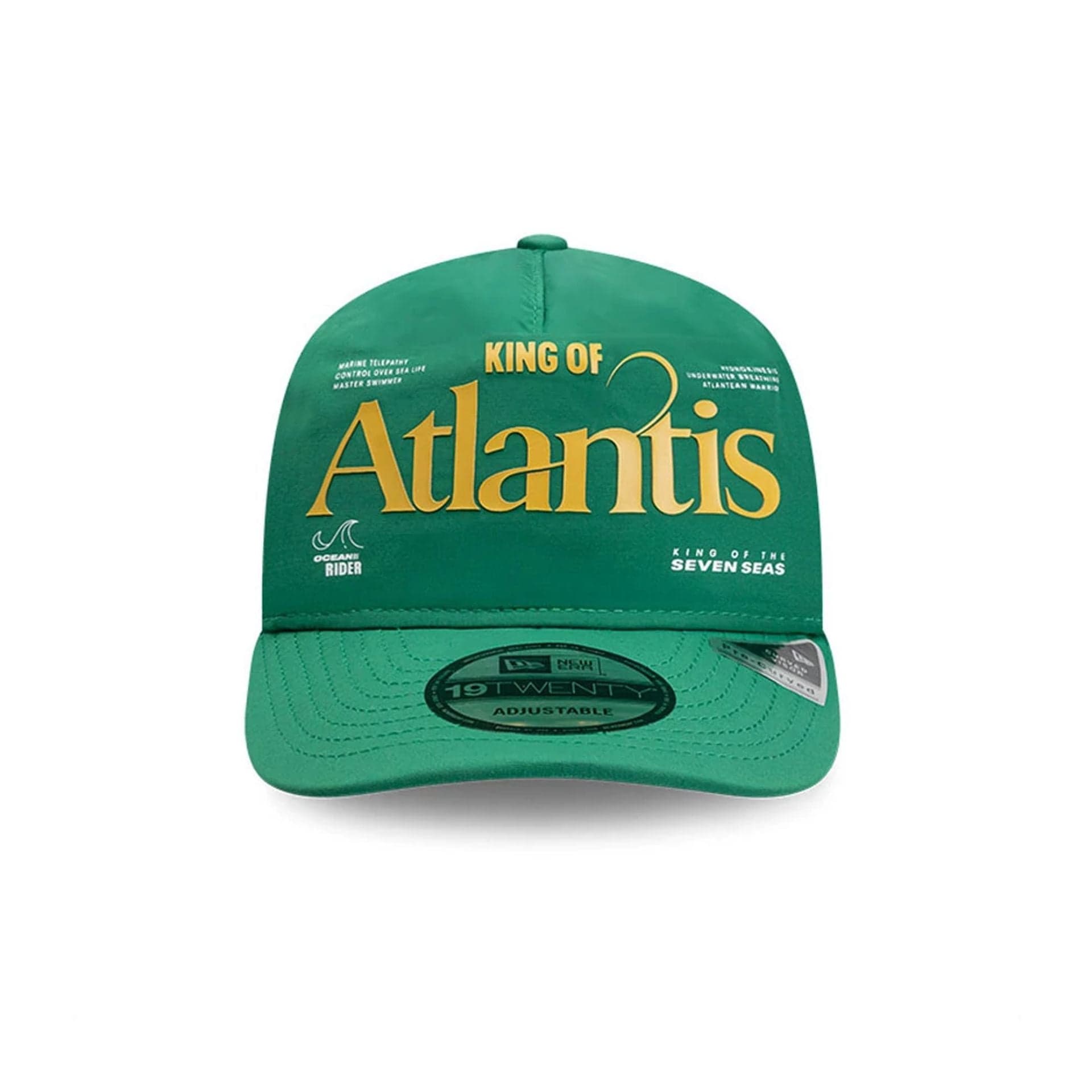 This is a Aquaman Justice League Green 19TWENTY Adjustable Cap 2