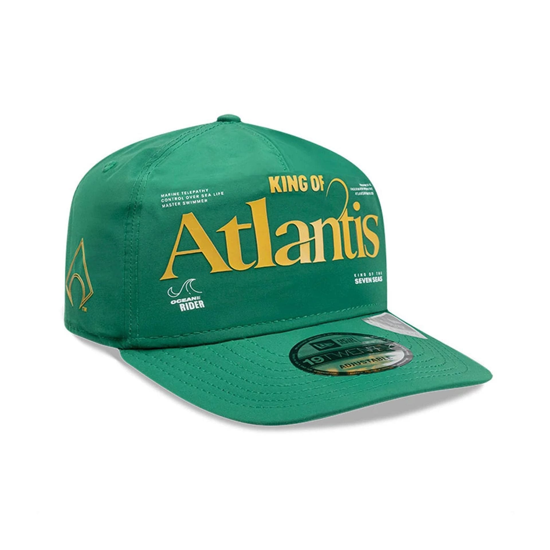 This is a Aquaman Justice League Green 19TWENTY Adjustable Cap 3