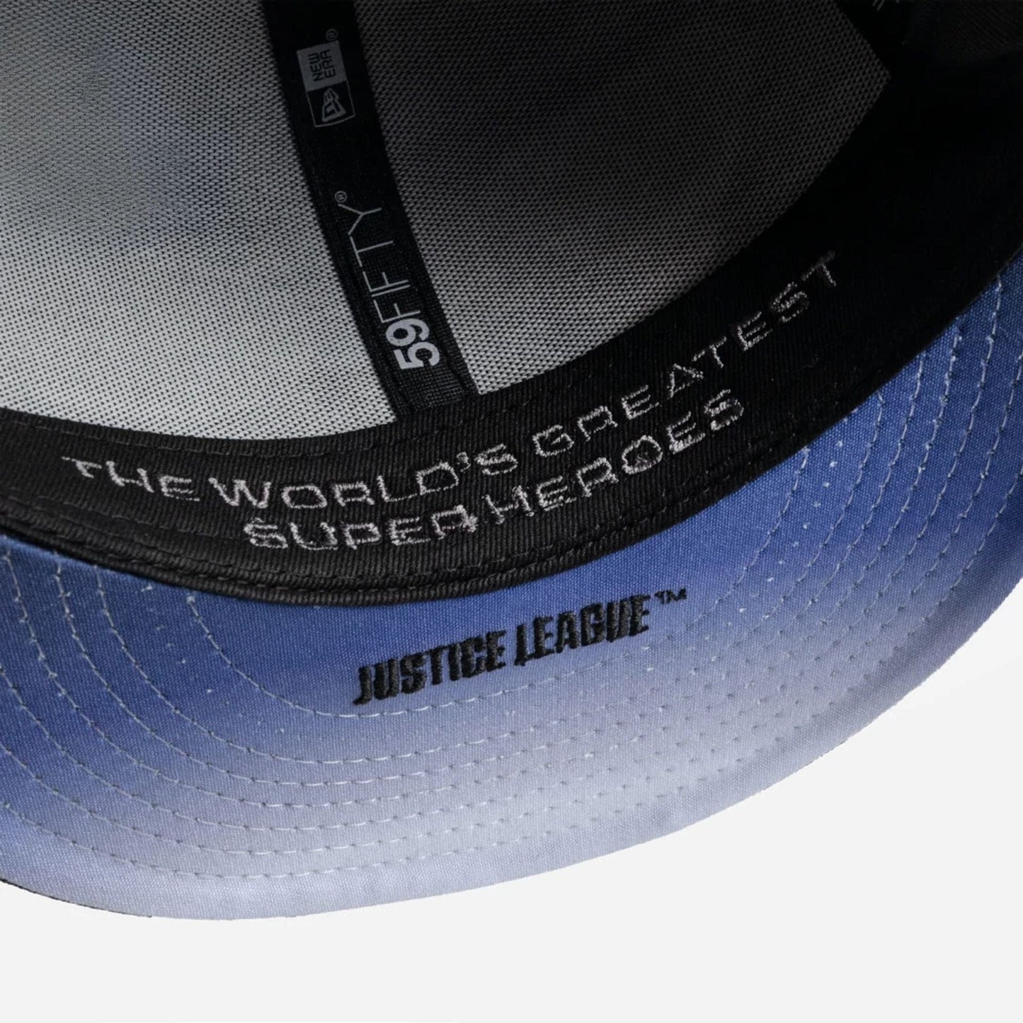 This is a Justice League Of America Black 59FIFTY Fitted Cap 8