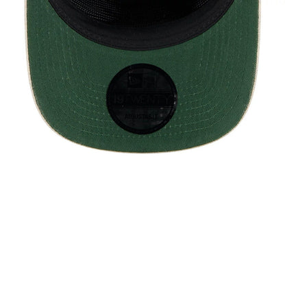 This is a New York Yankees Plaid Letterman Open Green 19TWENTY Adjustable Cap 3