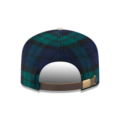 This is a New York Yankees Plaid Letterman Open Green 19TWENTY Adjustable Cap 2