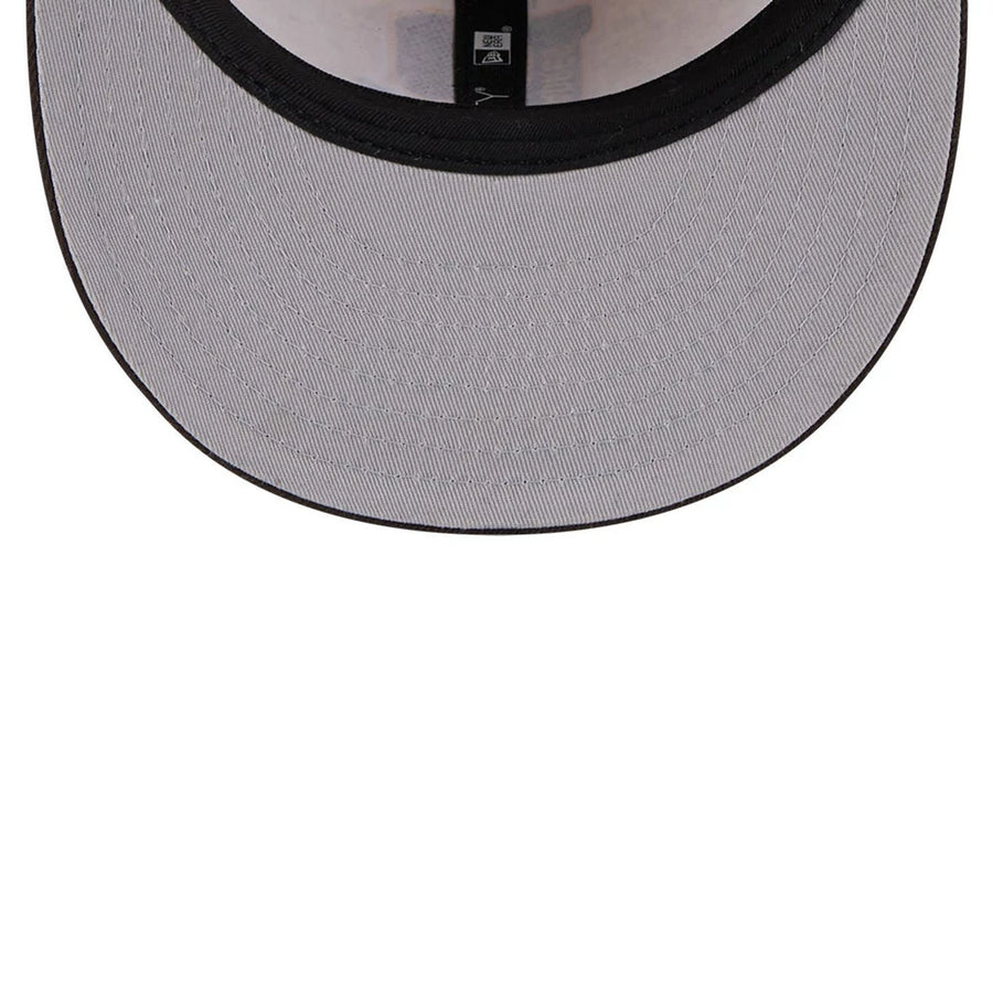 This is a San Diego Padres Wool Letterman Beige Retro Crown 59FIFTY Fitted Cap 2