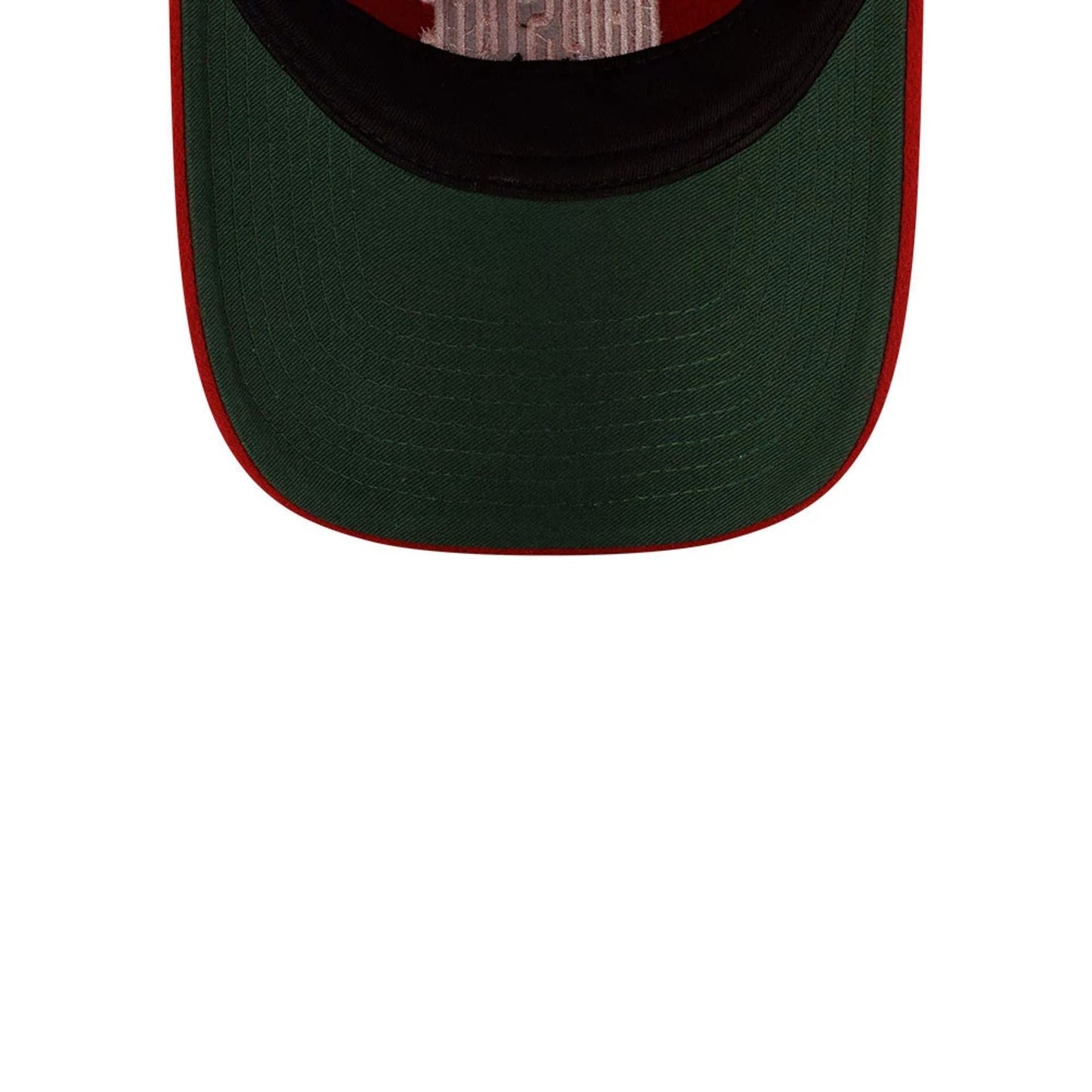 This is a Ohio State Buckeyes Wool Letterman Red 9TWENTY A-Frame Adjustable Cap 2