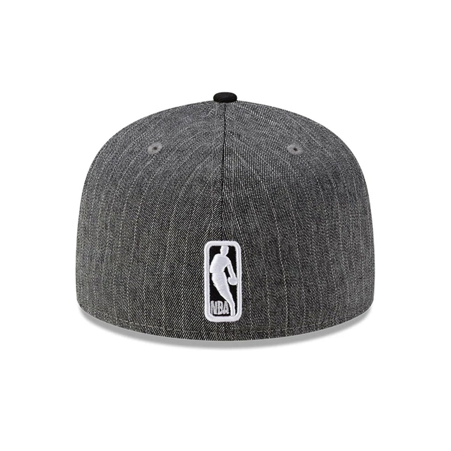 This is a LA Lakers Black Pinstripe 59FIFTY Fitted Cap 5