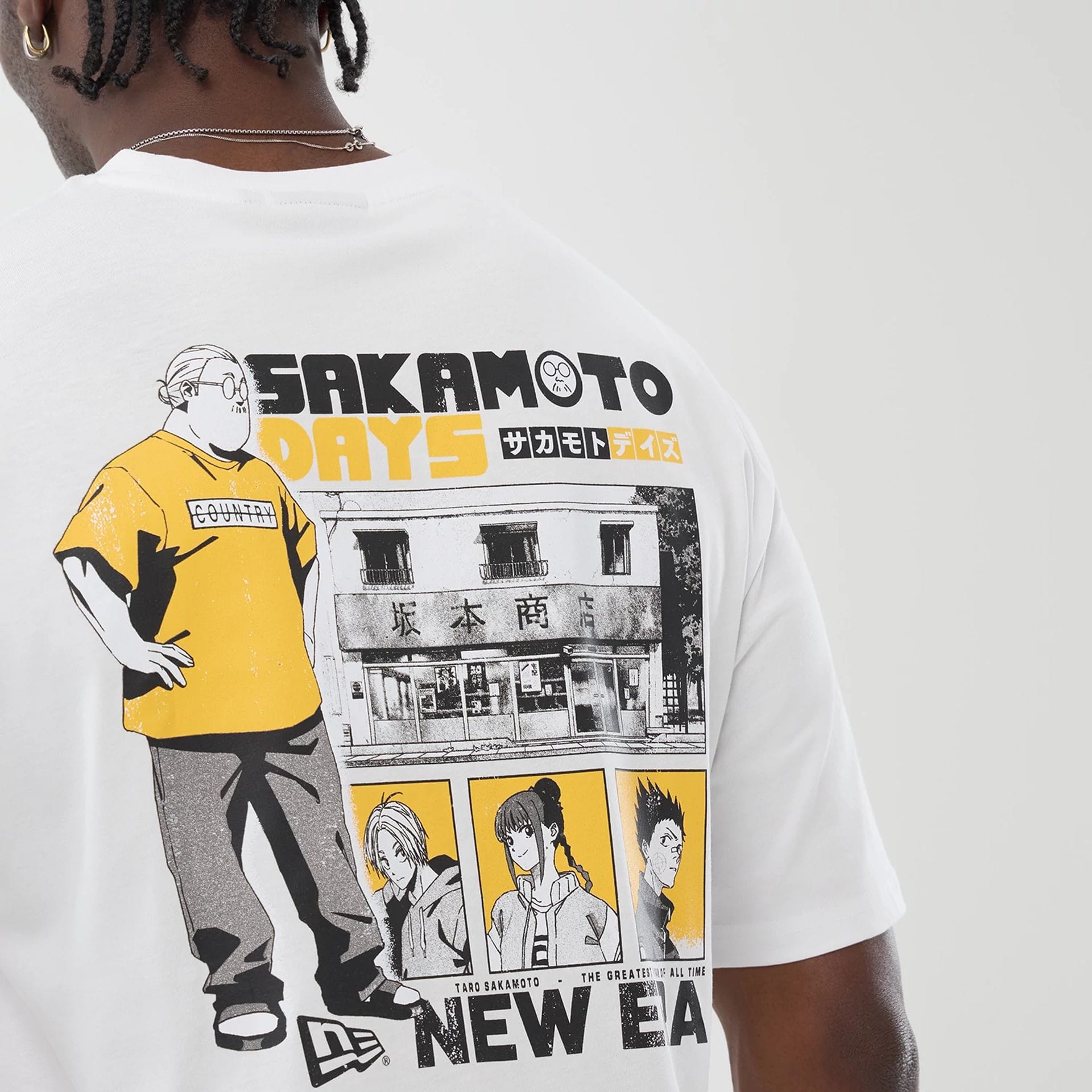Netflix Sakamoto Days White T-Shirt | NEC EU